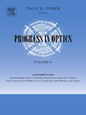 cover image of Progress in Optics